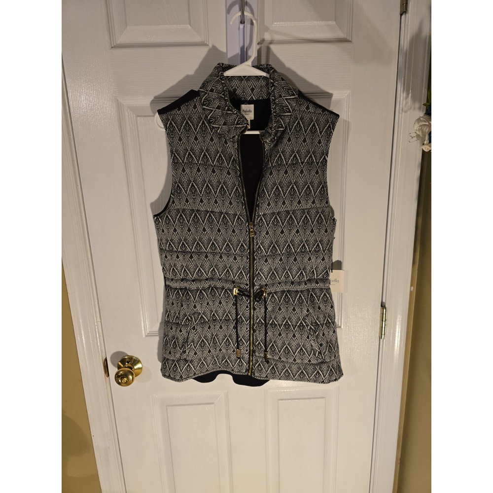 Kenneth Cole Reaction Burgundy Puffer Vest Size Small
